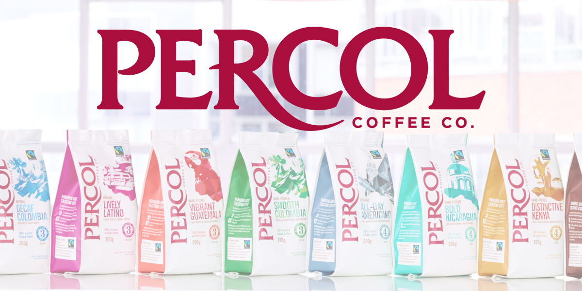 Percol Fairtrade & Organic Coffee